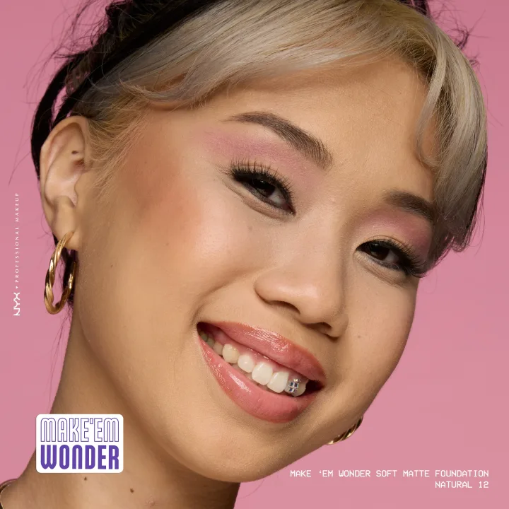 NYX Professional Makeup Make Em Wonder Foundation 30 ml 12 Natural NYX Professional Makeup