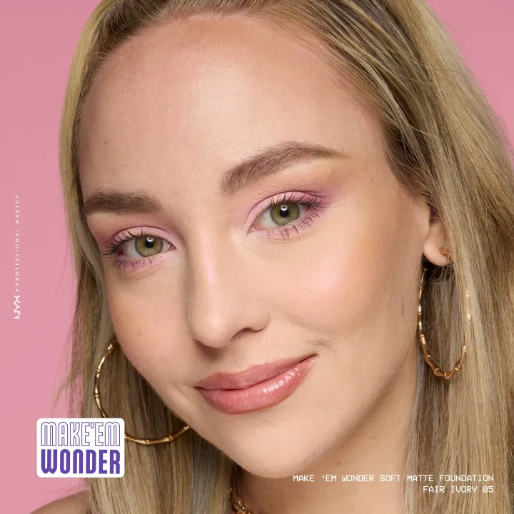 NYX Professional Makeup Make Em Wonder Foundation 30 ml 05 Fair Ivory NYX Professional Makeup