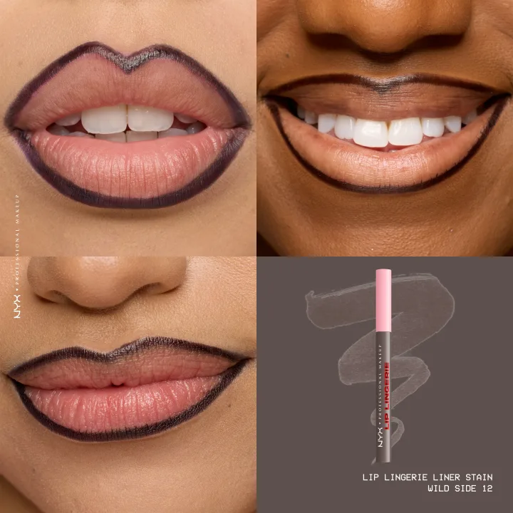 NYX Professional Makeup Lip Lingerie Liner Stain 1 ml 12 Wild Side NYX Professional Makeup