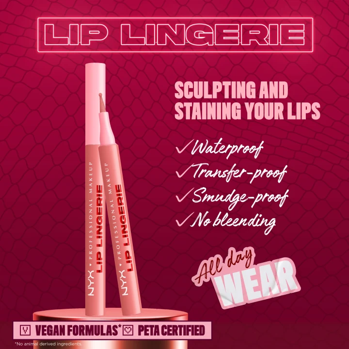 NYX Professional Makeup Lip Lingerie Liner Stain 1 ml 07 Cuff Me NYX Professional Makeup