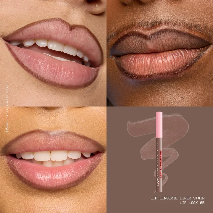 NYX Professional Makeup Lip Lingerie Liner Stain 1 ml 05 Lip Lock NYX Professional Makeup