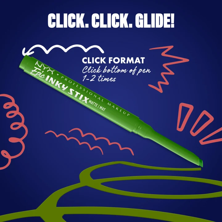 NYX Professional Makeup Epic Inky Stix Eyelinerpenna 0.1 g 13 On-Lime NYX Professional Makeup