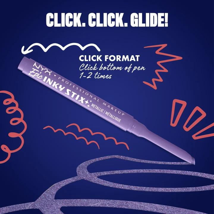 NYX Professional Makeup Epic Inky Stix Eyelinerpenna 0.1 g 10 Violet Volt NYX Professional Makeup