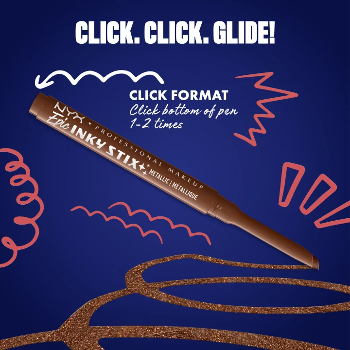 NYX Professional Makeup Epic Inky Stix Eyelinerpenna 0.1 g 03 Kinetic Copper NYX Professional Makeup