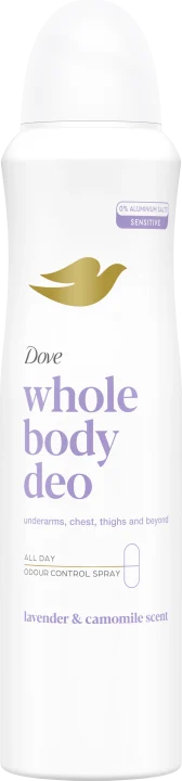 Dove Lavender & Chamomile Whole Body Deodorant Spray 150 ml Dove