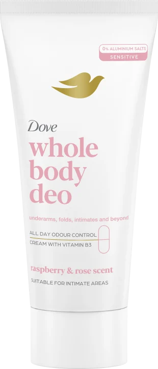 Dove Raspberry & Rose Whole Body Deodorant Cream 75 ml Dove