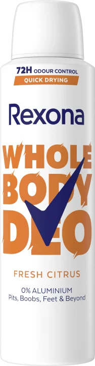 Rexona Whole Body Deo Fresh Citrus Spray 150 ml Rexona