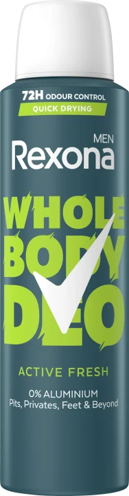 Rexona Men Whole Body Deo Active Fresh Spray 150 ml Rexona