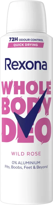 Rexona Whole Body Deo Wild Rose Spray 150 ml Rexona
