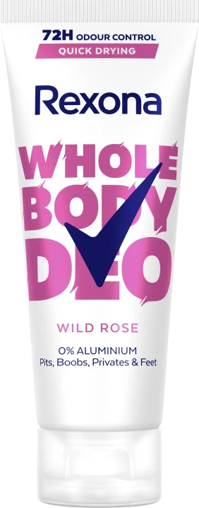 Rexona Whole Body Deo Wild Rose Cream 75 ml Rexona