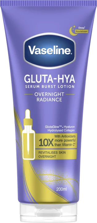 Vaseline Gluta Hya Overnight Radiance Body Serum 200 ml Vaseline