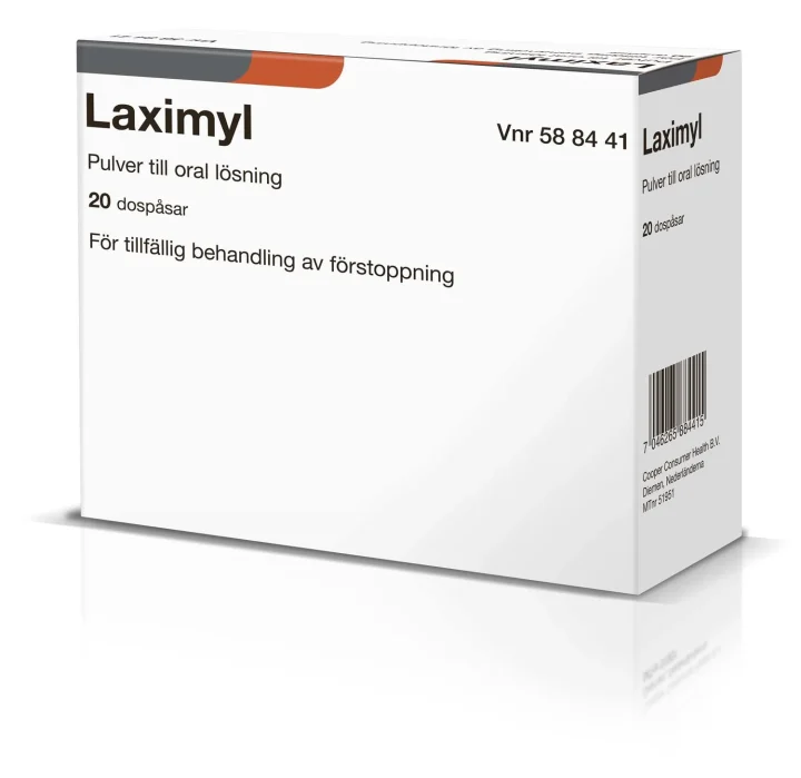 Laximyl Pulver till oral lösning Dospåsar, 20st Laximyl