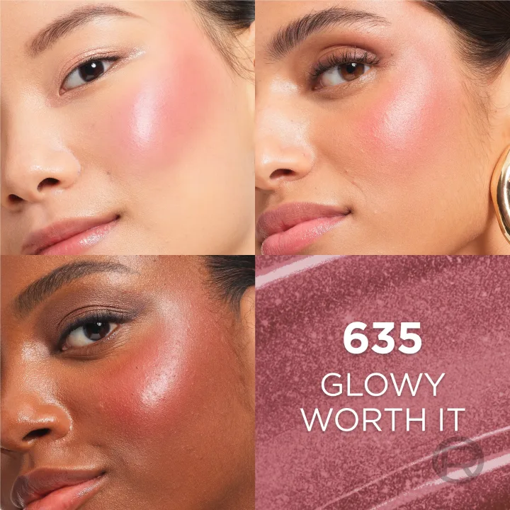 L'Oréal Paris Lumi Le Liquid Blush 10 ml 635 Glowy Worth It Medium L'Oréal Paris