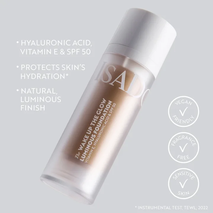 IsaDora Wake Up the Glow Luminous Foundation 30 ml 6N Neutral Isadora