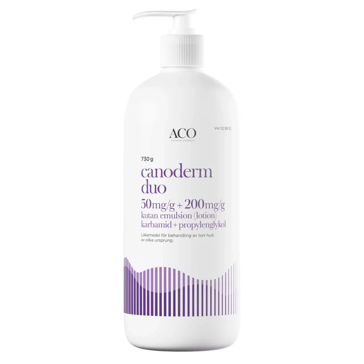 Canoderm Duo Kutan Emulsion 50mg/g+200mg/g Flaska, 730g Med Pump Canoderm