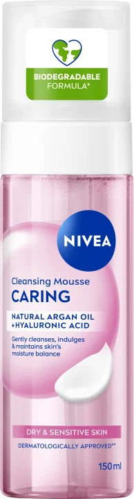 NIVEA Caring Cleansing Mousse 150 ml Nivea
