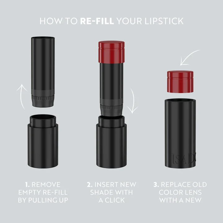 IsaDora Perfect Moisture Lipstick 4g 212 Berry Red Isadora