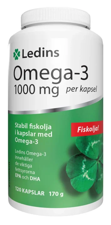Ledins Omega-3 1000 mg, 120 st Ledins