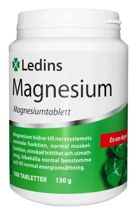 Ledins Magnesium 250 mg, 100 st Ledins