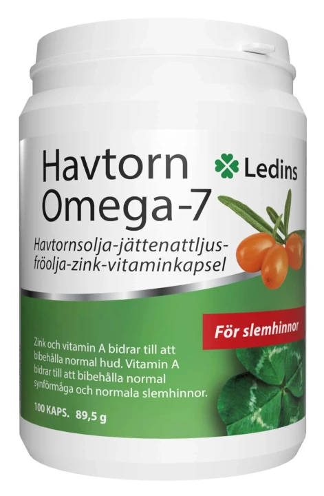 Ledins Havtorn Omega-7 100 kapslar Ledins