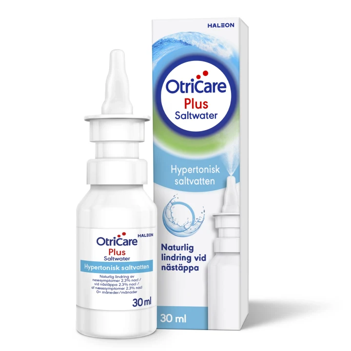 OtriCare Plus Saltvatten 30 ml Otricare