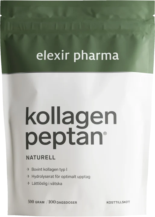Elexir Pharma 100% Peptan Kollagenpulver 500 g Elexir Pharma