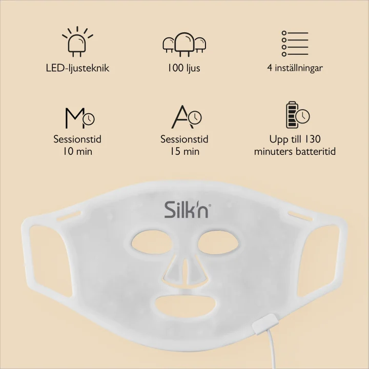 Silk'n Facial LED Mask 100 LEDS Silkn
