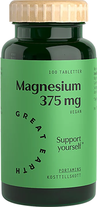 Great Earth Magnesium 375 mg 100 tabletter Great Earth