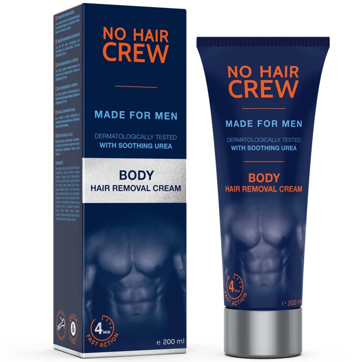 No Hair Crew Body Hair Body Hair Removal Cream 200 ml No Hair Crew