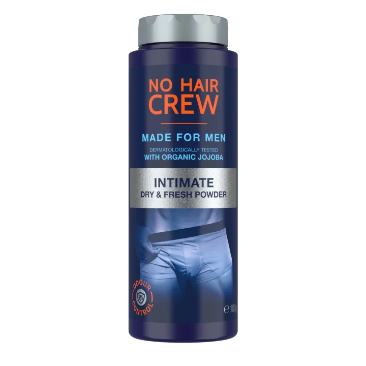 No Hair Crew Body Hair Intimate Dry & Fresh Powder 100 g No Hair Crew