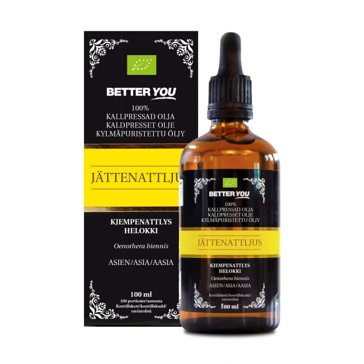 Better You Jättenattljusolja EKO Kallpressad 100 ml Better You