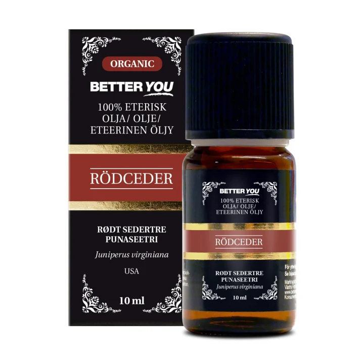 Better You Rödcederolja EKO Eterisk 10 ml Better You