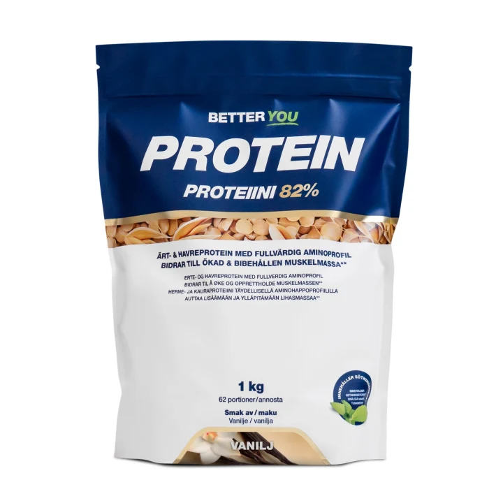 Better You Ärt- och Havreprotein Vanilj 1 kg Better You
