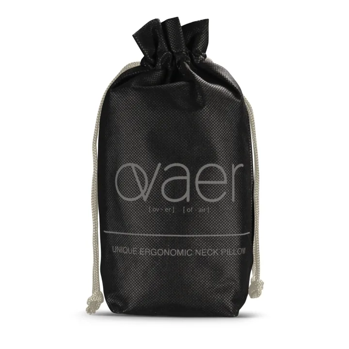 Ovaer Nackkudde med huva Creamy Coffee II Ovaer
