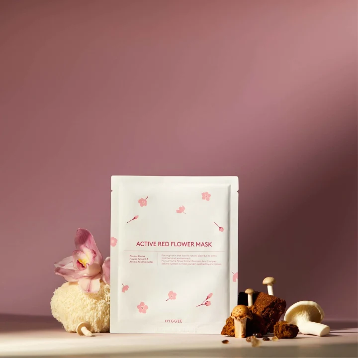 HYGGEE Active Red Flower Mask 35 ml HYGGEE