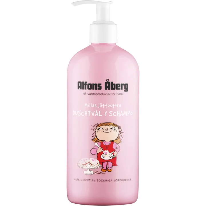 Alfons Åberg Millas Jättestora Duschtvål & Shampoo 500 ml Alfons Åberg