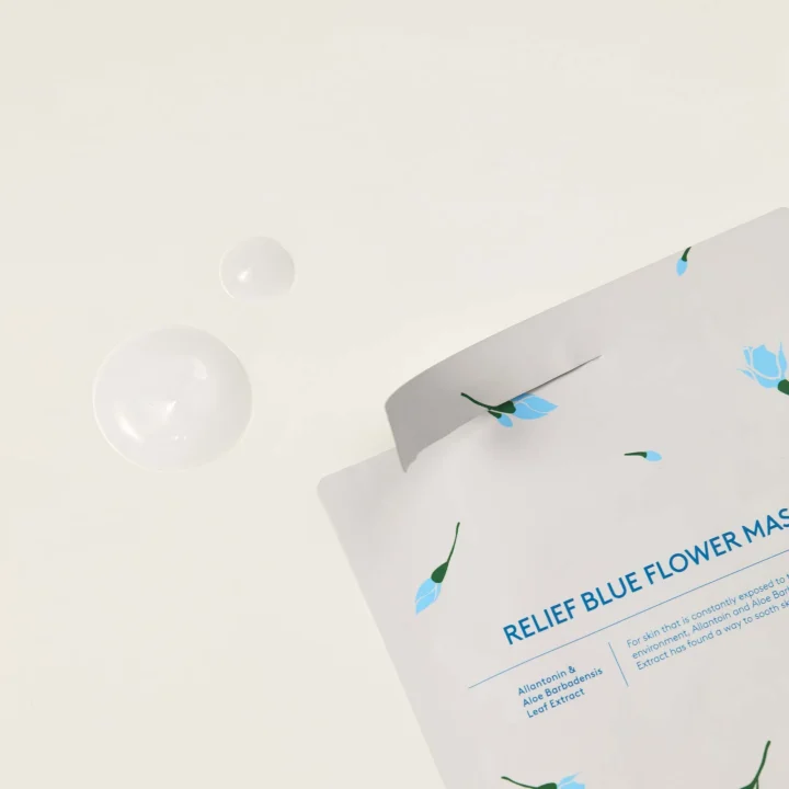 HYGGEE Relief Blue Flower Mask 35 ml HYGGEE
