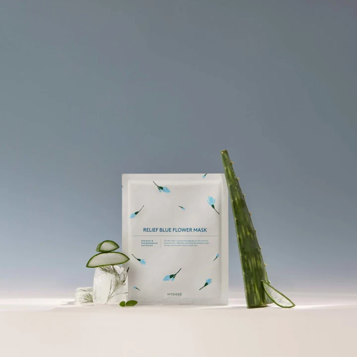 HYGGEE Relief Blue Flower Mask 35 ml HYGGEE