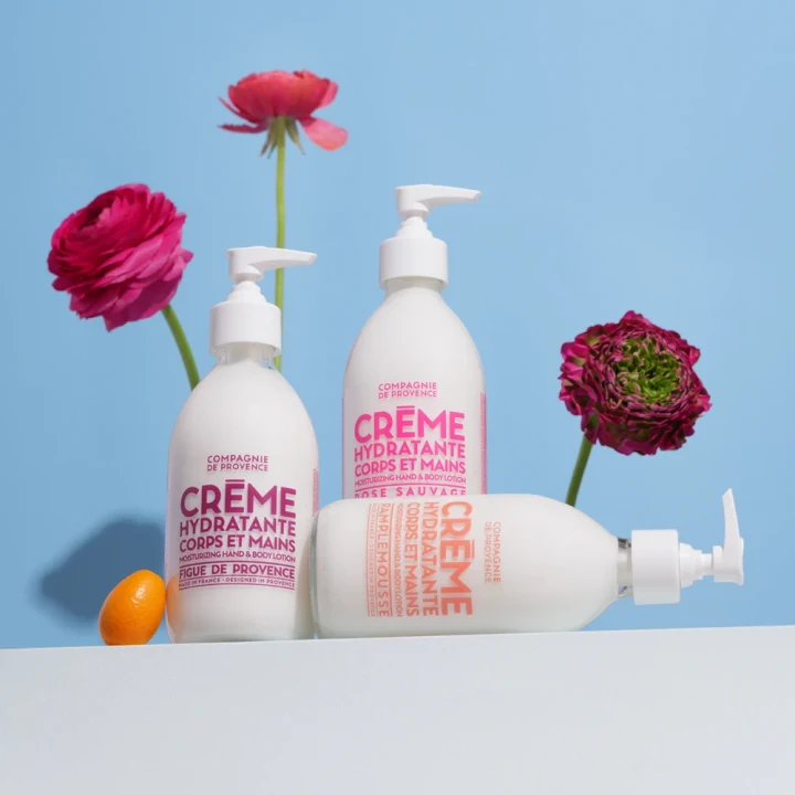 Compagnie de Provence Moisturizing Hand & Body Lotion Wild Rose 300 ml Compagnie de Provence