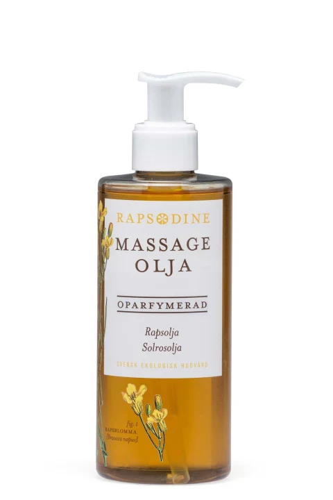 Rapsodine Massageolja Oparfymerad 250 ml Rapsodine
