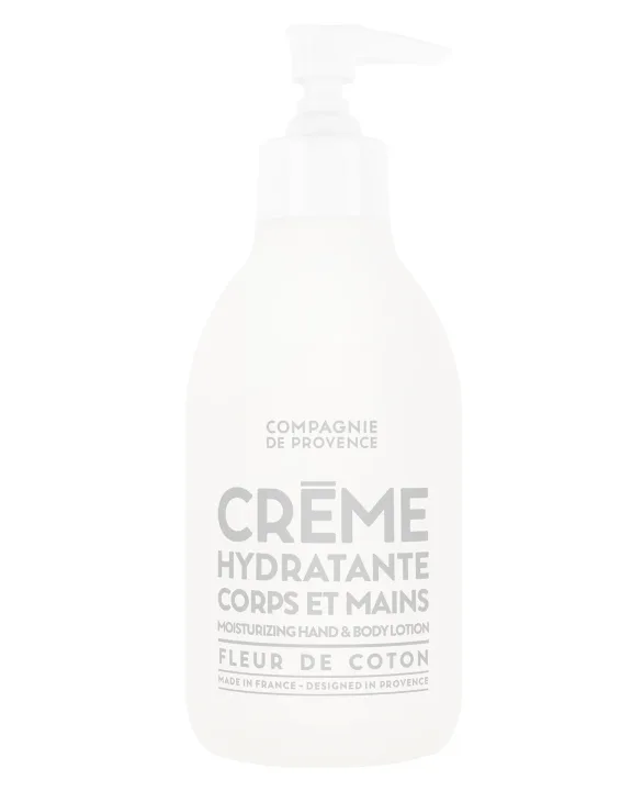 Compagnie de Provence Moisturizing Hand & Body Lotion Cotton Flower 300 ml Compagnie de Provence