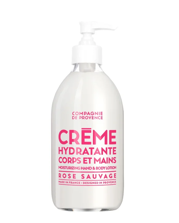 Compagnie de Provence Moisturizing Hand & Body Lotion Wild Rose 300 ml Compagnie de Provence