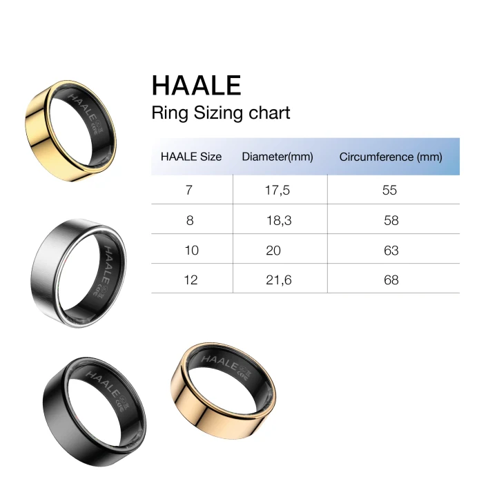 HAALE II Ring Matte Black Size 12 HAALE