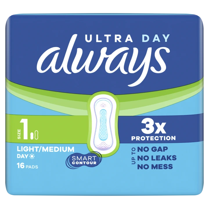 Always Ultra Day Bindor Normal Stl 1, 16 St Always