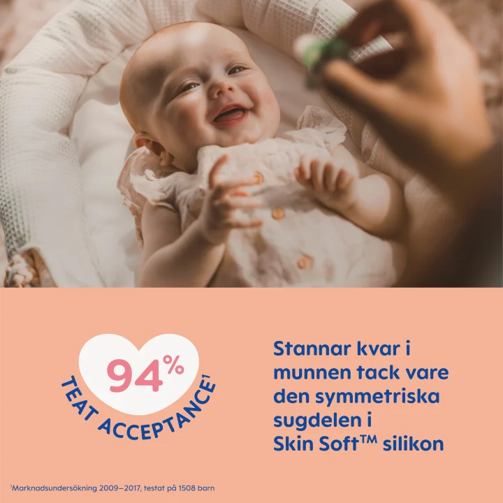 MAM Supreme Napp Silk Blue 0-6 mån MAM