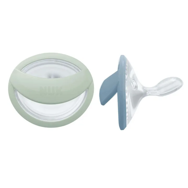 NUK Perfect Match Napp 0-6 mån 2 st Green/Blue Nuk