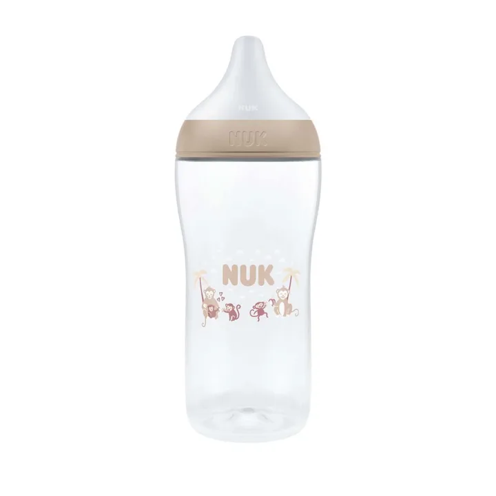 NUK Perfect Match Nappflaska Monkey 6 mån+, 360 ml Nuk