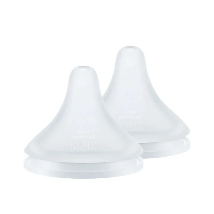 NUK Perfect Match Dinapp Flowcontrol 6 mån+, 2 st Nuk
