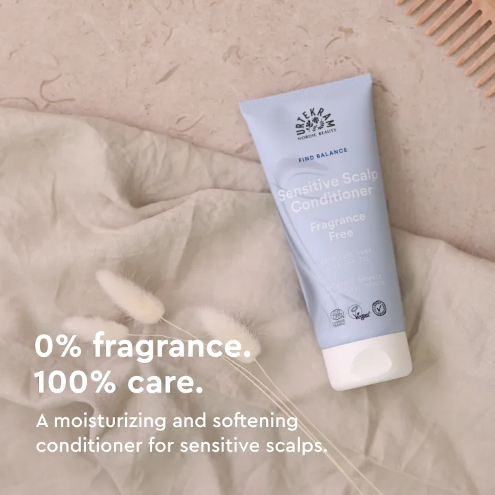 Urtekram Find Balance Fragrance Free Sensitive Scalp Conditioner 180 ml Urtekram