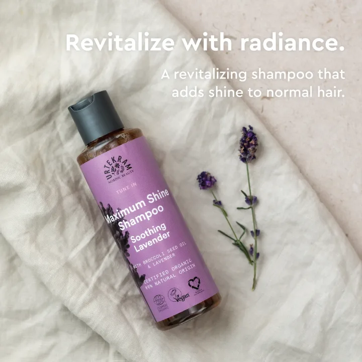 Urtekram Tune In Soothing Lavender Shampoo 250 ml Urtekram